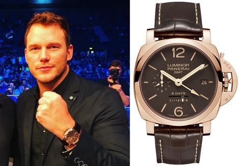 chris pratt panerai|Chris Pratt’s Watch Collection Is Arnold .